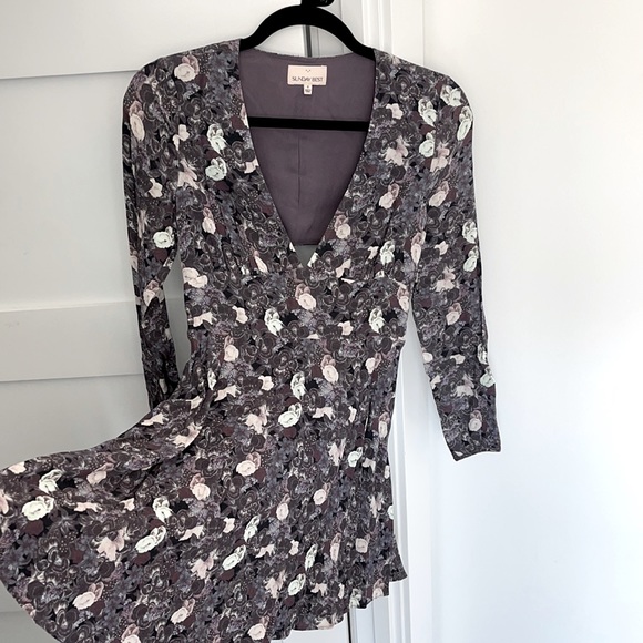 Sunday Best Flowery Open Back Dress - Picture 1 of 4